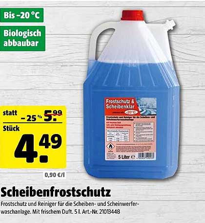 Scheibenfrostschutz