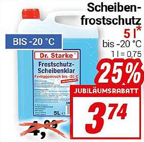 Scheibenfrostschutz - Dr. Starke 5 Liter