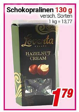 SchokoprALINEN 130 g - Loventa Deluxe Hazelnut Cream