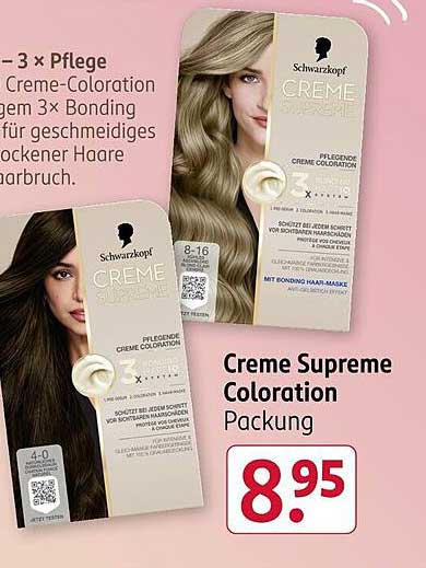 Schwarzkopf Creme Supreme Coloration