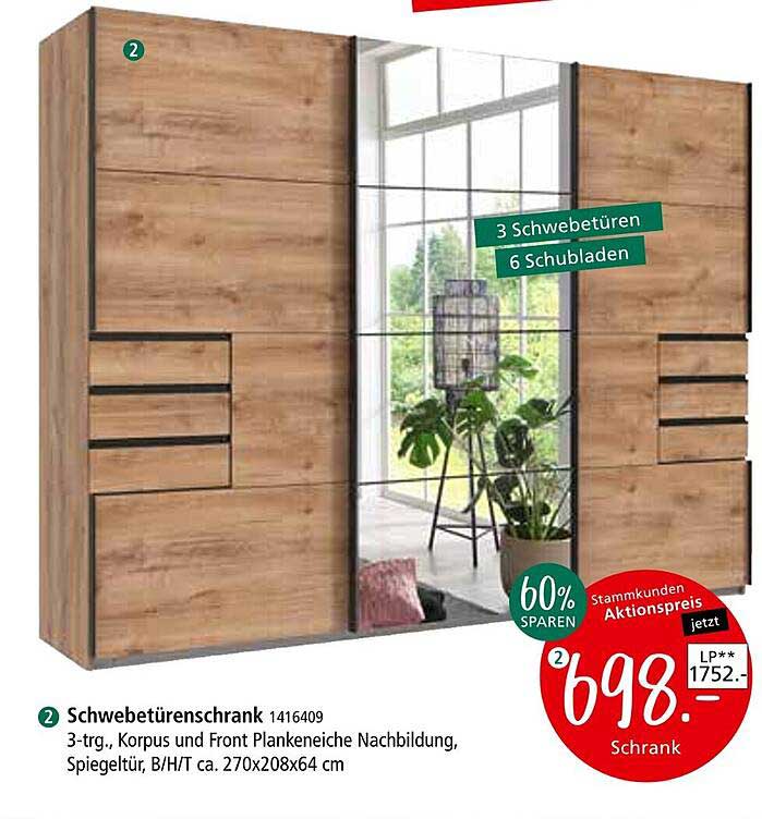 Schwebetürenschrank 1416409