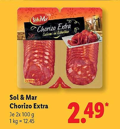 Sol & Mar Chorizo Extra