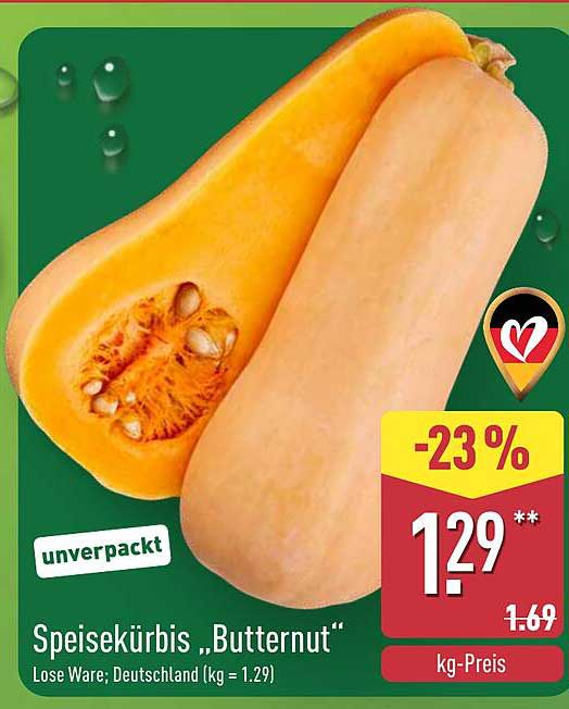 Speisekürbis „Butternut“