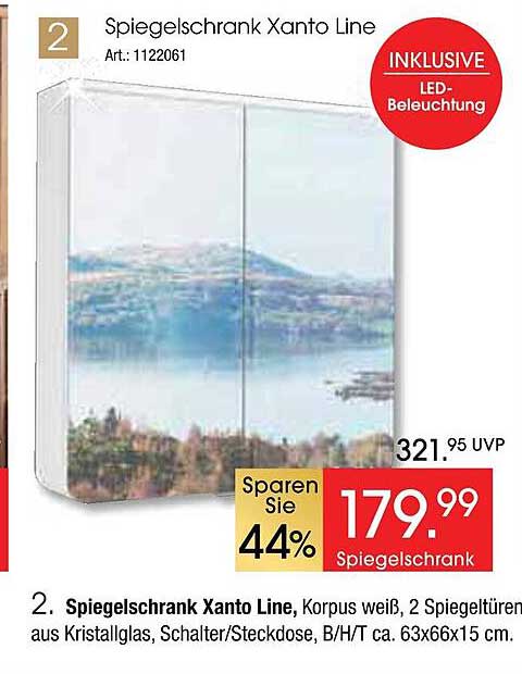 Spiegelschrank Xanto Line
