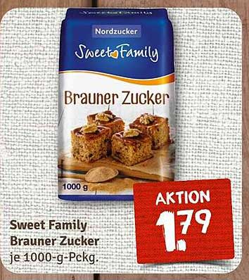 Sweet Family Brauner Zucker 1000 g