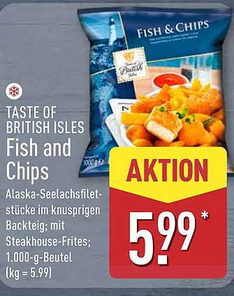 Taste of British Isles Fish and Chips