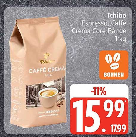 Tchibo Espresso Caffè Crema Core Range 1 kg
