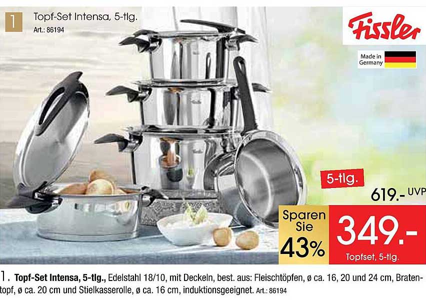 Topf-Set Intensa, 5-tlg.