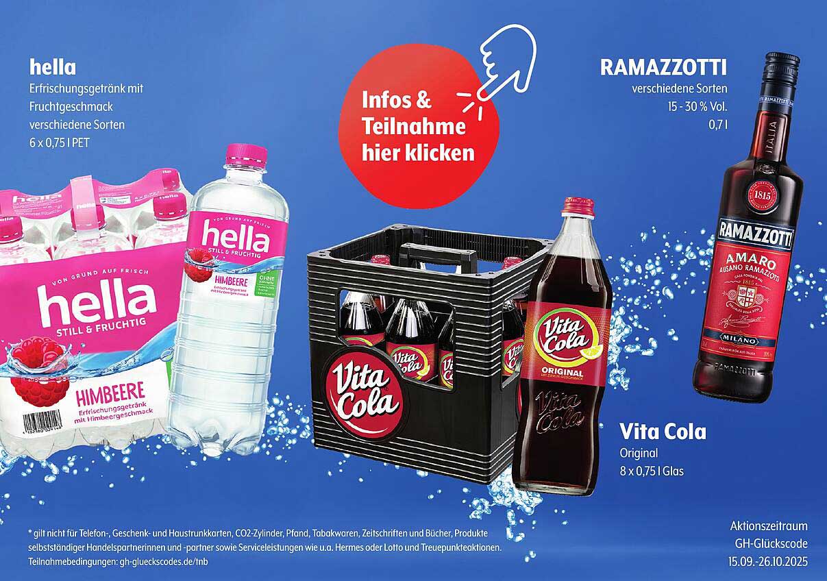 Trink & Spare: Hella und Vita Cola Angebote