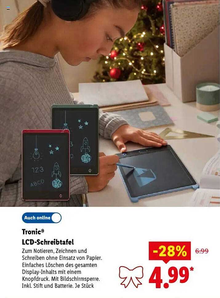 Tronic® LCD-Schreibtafel