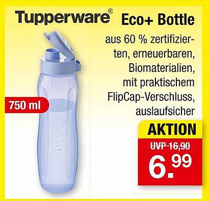 Tupperware Eco+ Bottle 750 ml