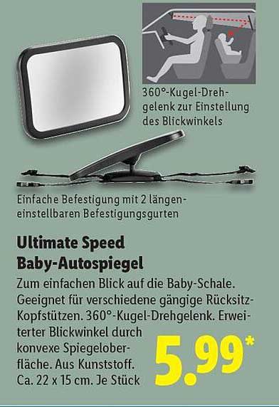 Ultimate Speed Baby-Autospiegel