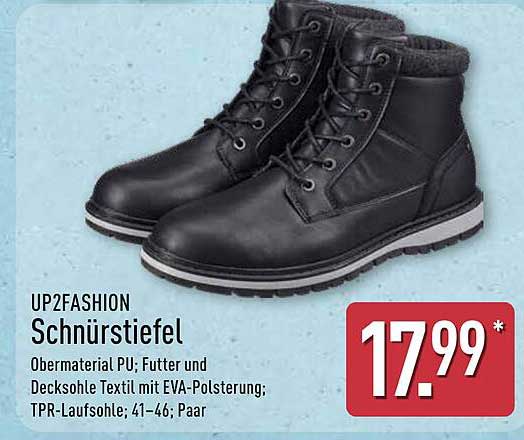 UP2FASHION Schnürstiefel