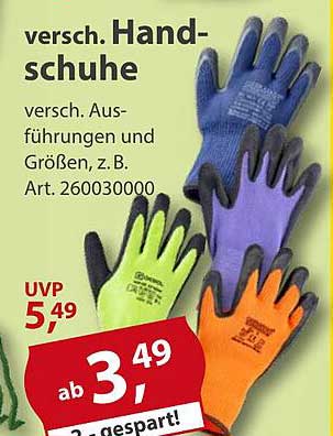 versch. Handschuhe