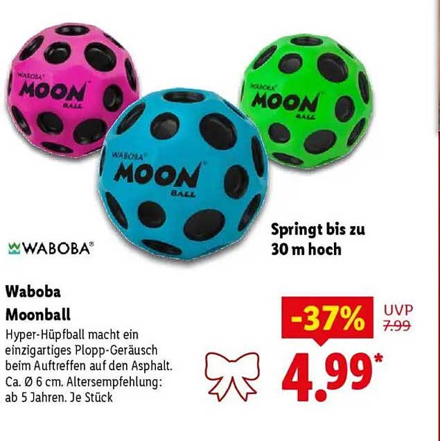 Waboba Moonball – der perfekte Hüpfball für viel Spaß