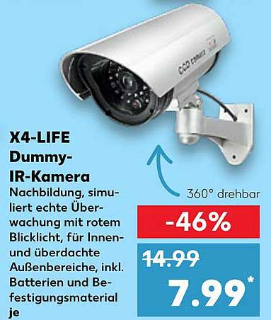 X4-LIFE Dummy-IR-Kamera