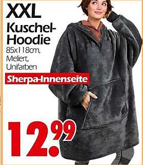XXL Kuschel-Hoodie