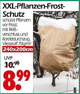 XXL-Pflanzen-Frost-Schutz
