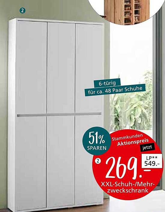 XXL-Schuh-/Mehrzweckschrank