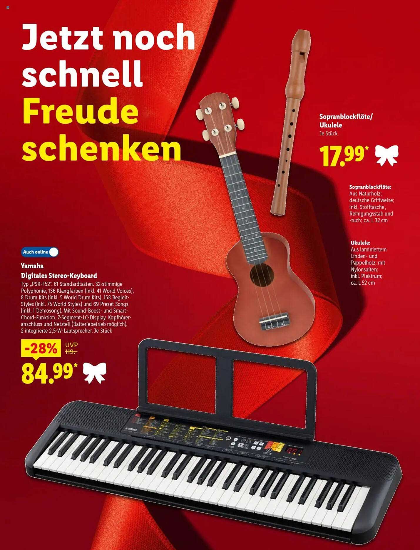 Yamaha Digitales Stereo-Keyboard