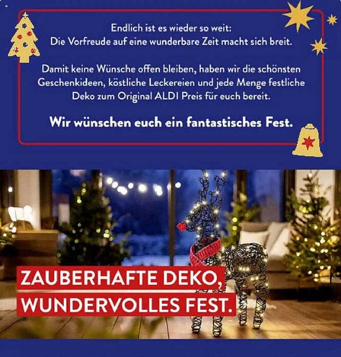 Zauberhafte Deko, wundervolles Fest