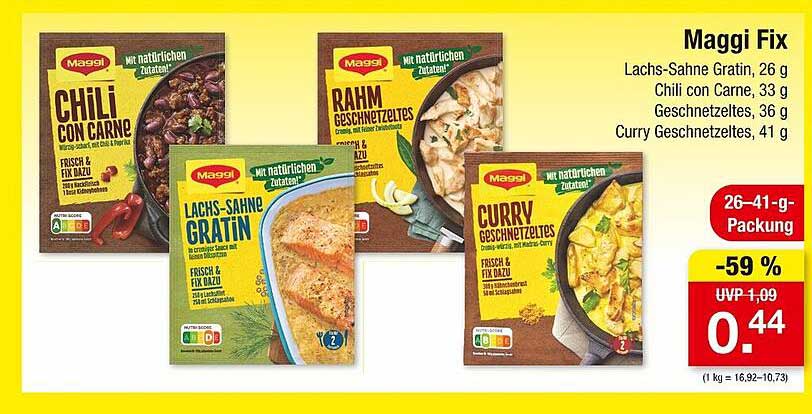 Maggi Fix Angebot