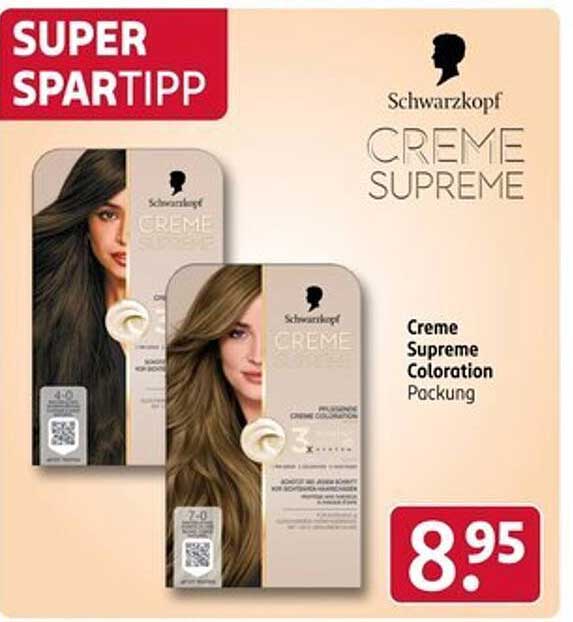 Schwarzkopf Creme Supreme Coloration