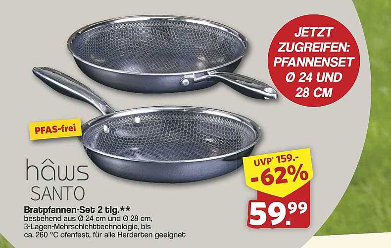 Bratpfannen-Set 2 tlg.**