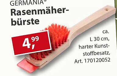 GERMANIA® Rasenmäherbürste