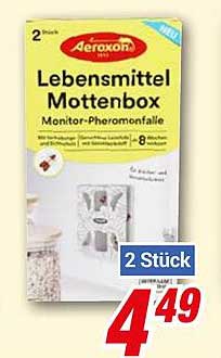 Lebensmittel Mottenbox Monitor-Pheromonfallen