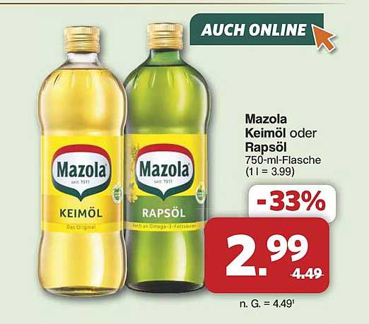 Olivenol Oder Rapsol