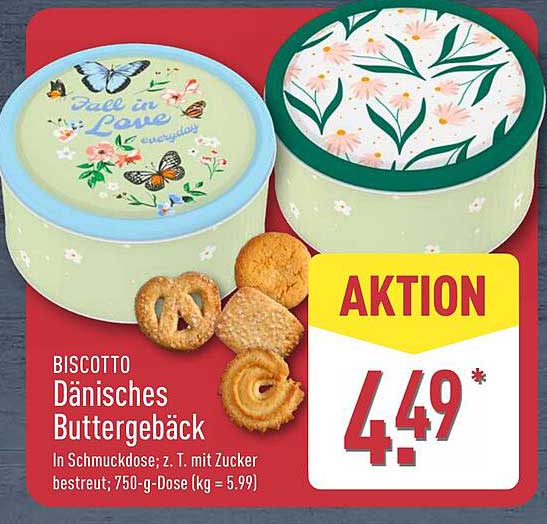 BISCOTTO Dänisches Buttergebäck