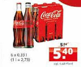 Coca-Cola 6 x 0,331 l – Erfrischender Genuss für jeden Anlass
