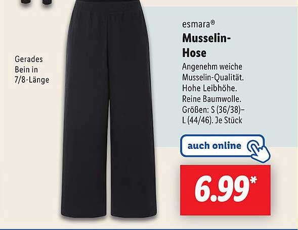 esmarad® Musselin-Hose