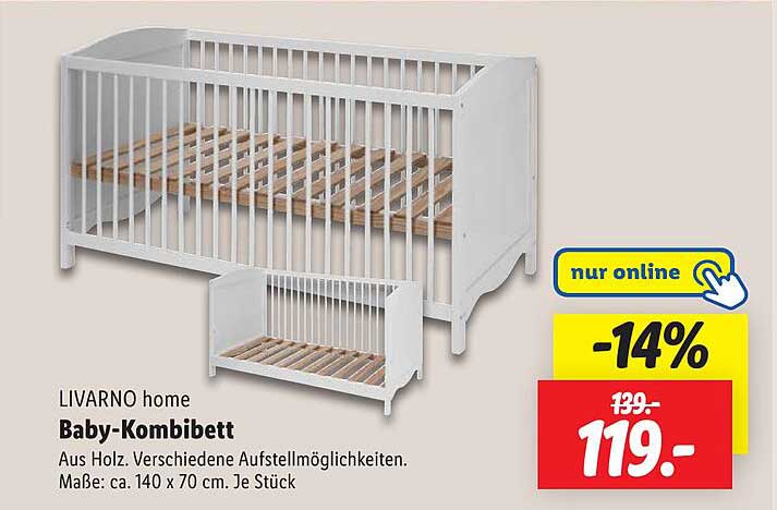 LIVARNO home Baby-Kombibett