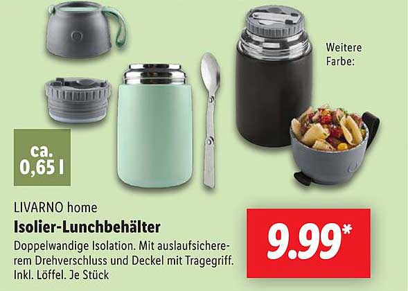 LIVARNO home Isolier-Lunchbehälter