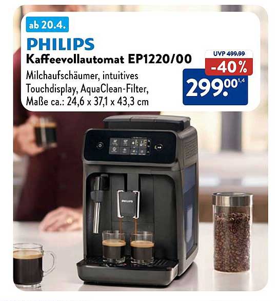 PHILIPS Kaffeevollautomat EP1220/00