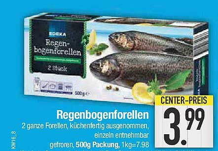 Regenbogenforellen 500g – Frisch und Lecker