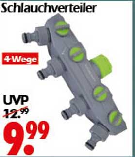 Schlauchverteiler 4-Wege