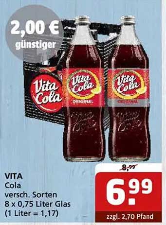 VITA Cola 8er Pack - verschiedene Sorten