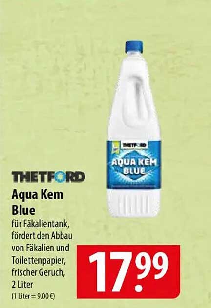 THETFORD Aqua Kem Blue
