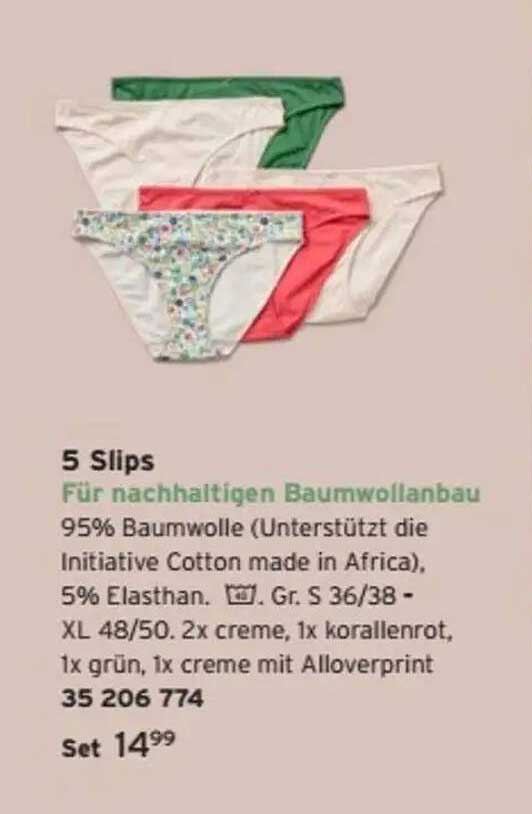 5 Slips für nachhaltigen Baumwollanbau