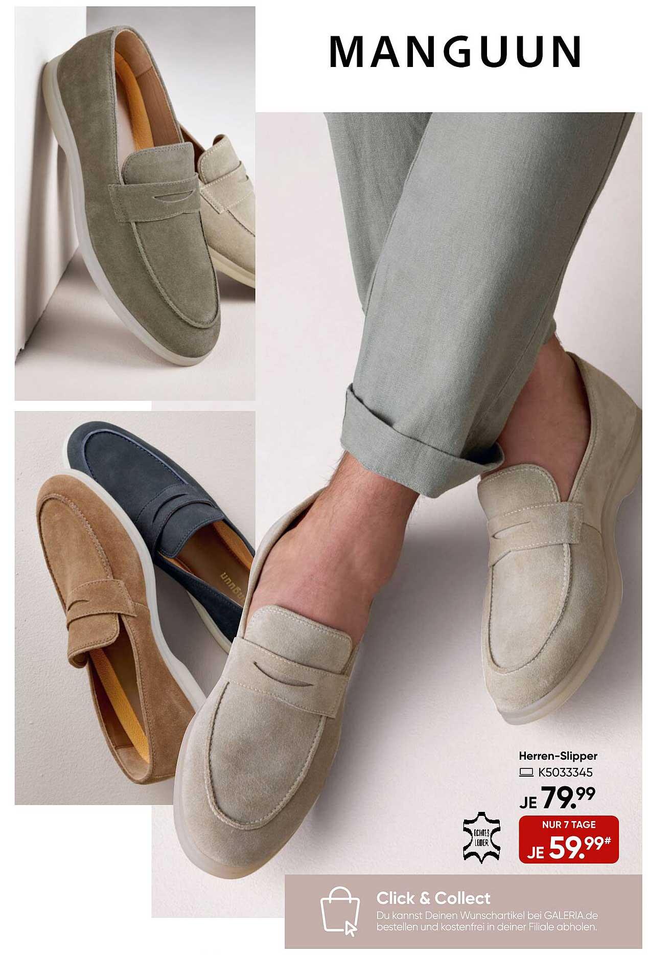 Herren-Slipper von Manguun - Nur für kurze Zeit reduziert!