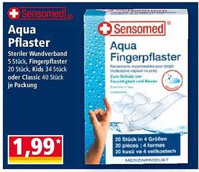 Aqua Pflaster - Sensomed Fingerpflaster