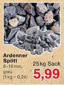 Ardenner Splitt 25 kg Sack