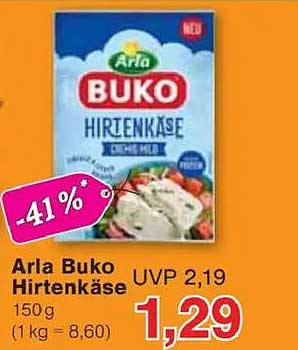 Arla Buko Hirtenkäse 150 g