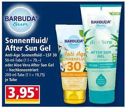 BARBUDA Sun Sonnenfluid/After Sun Gel