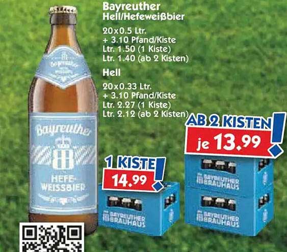 Bayreuther Hell/Hefeweißbier