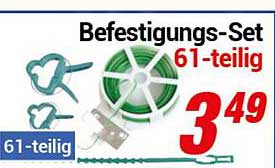 Befestigungs-Set 61-teilig