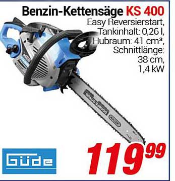 Benzin-Kettensäge KS 400
